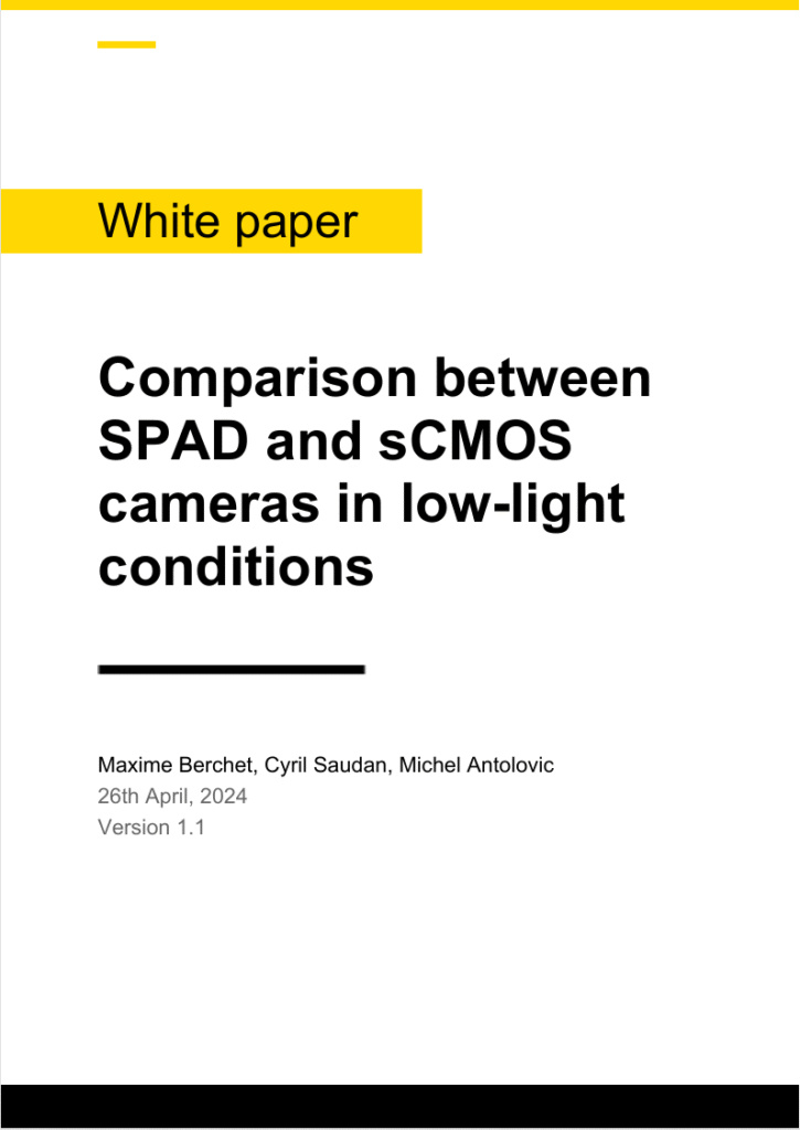 White Paper - SPAD VS sCMOS - Pi Imaging